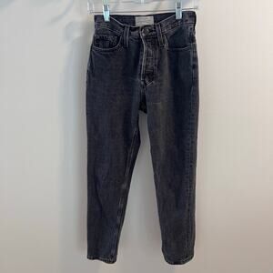Everlane High-Rise Black Wash Jeans